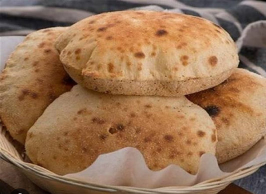 Dried Egyptian bread-عيش بلدي